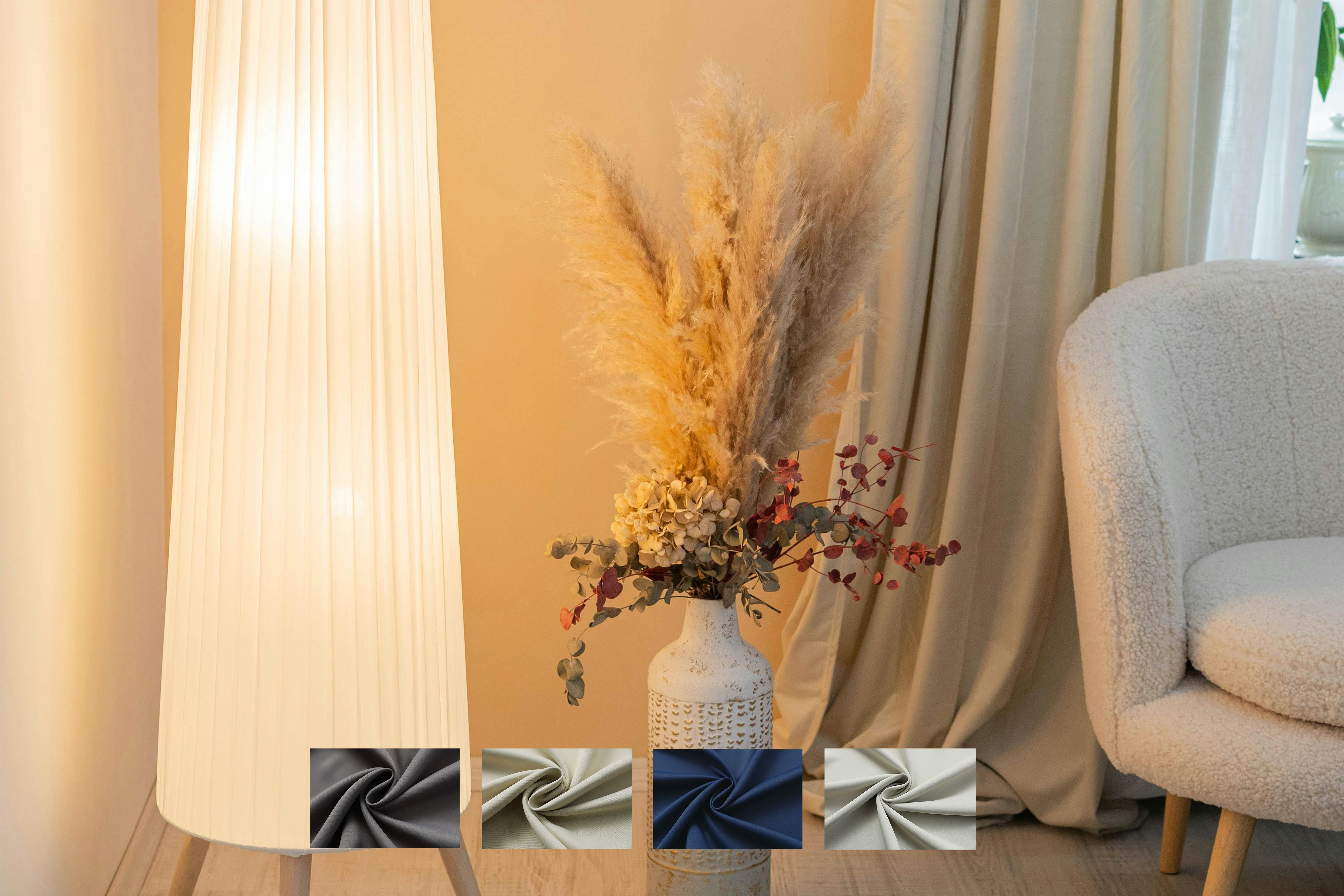Cómo combinar las cortinas con el color de las paredes