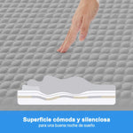 Cargar imagen en el visor de la galería, NANWEI Gris Protector de Colchón Acolchado Impermeable Hipoalergénico
